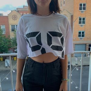 Cropped 99 Jersey T-Shirt